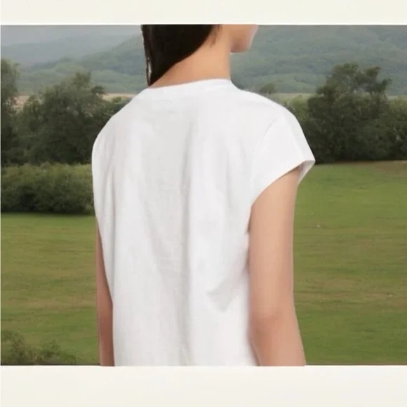 Sandro Paris ~ A World of Love T- Shirt Hand Embroidery ~Rare Ltd.Ed.~size Small - Picture 6 of 14